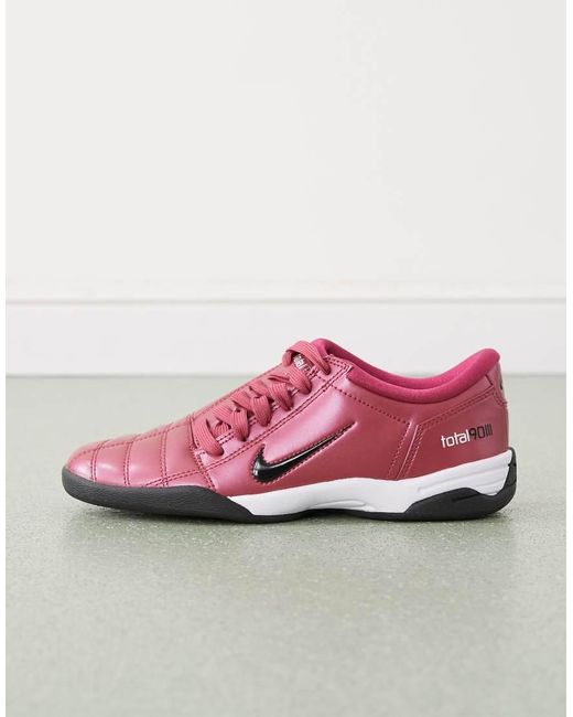 Nike Gray T90 Metallic Trainers
