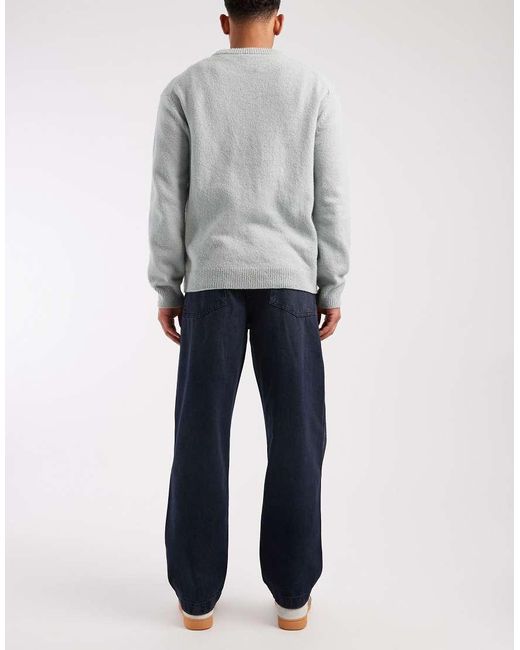 ASOS Gray Baggy Fit Jeans for men