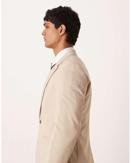 ASOS Natural Skinny Suit Jacket for men