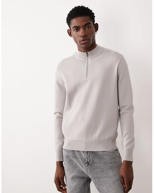 Mango – performance – pullover in Gray für Herren