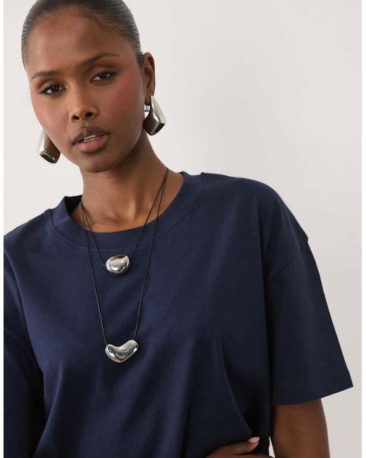 ASOS Blue Oversized T-shirt