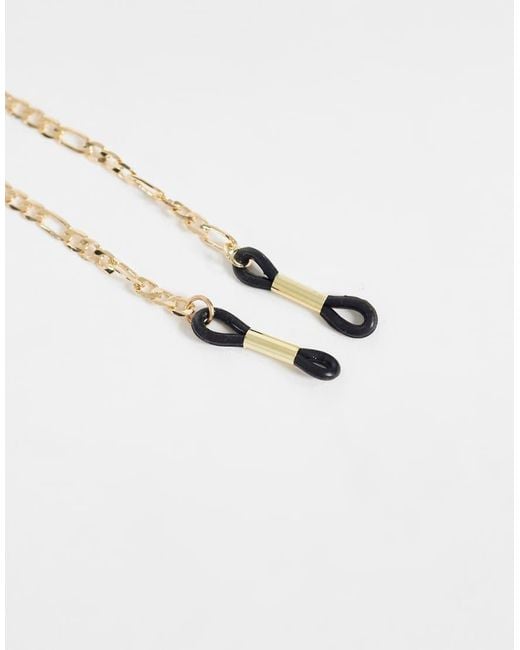 ASOS Natural Figaro Sunglasses Chain for men