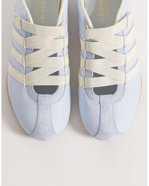 Adidas Originals White Tokyo Mary Jane Sneakers