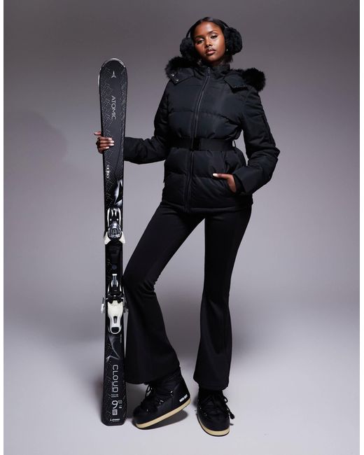 Threadbare Blue – ski – pufferjacke