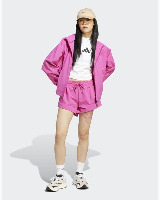 Adidas Originals Pink – adidas z.n.e. – shorts aus webstoff