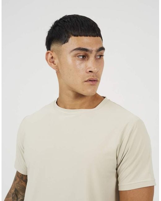 Brave Soul Natural Classic Crew Neck T-Shirt for men