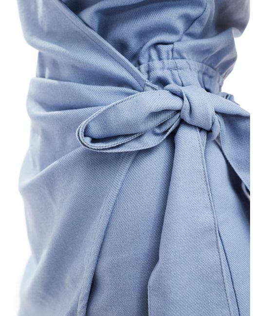 Pimkie Blue – skort-playsuit aus leinenmix