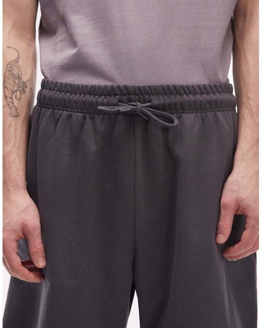 The North Face Purple Essential Logo Light Oversized Short for men