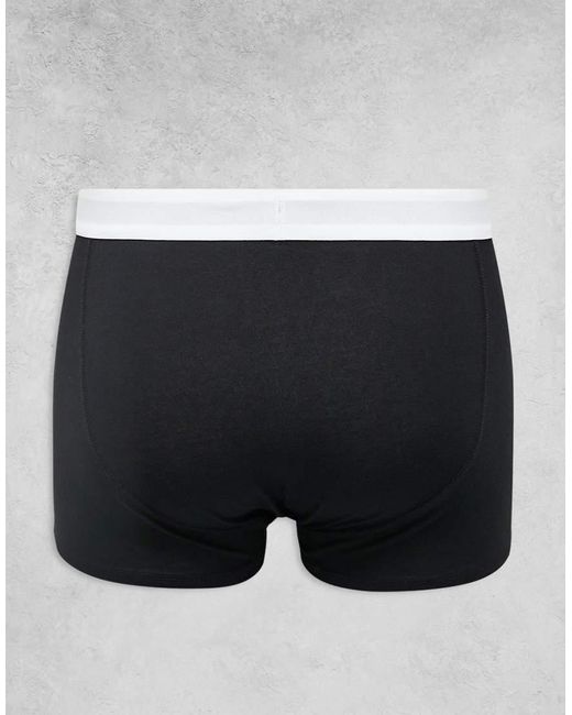 Topman White 3 Pack Trunks for men