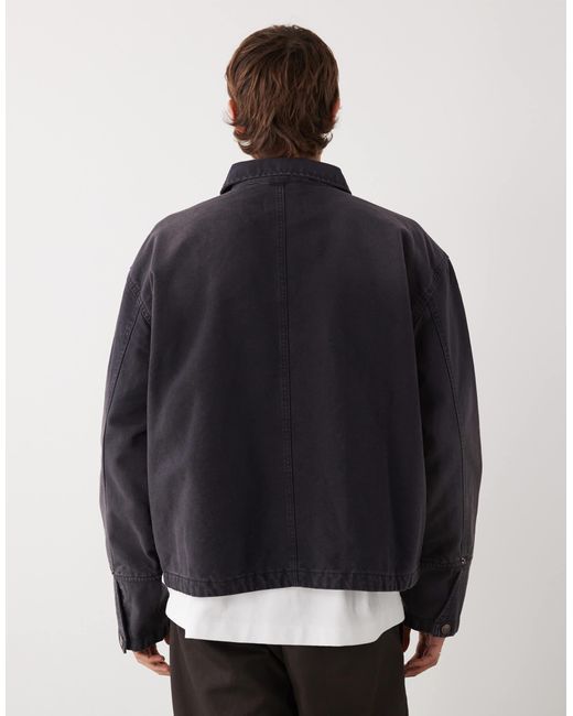 Weekday Blue Utility Jacket for men