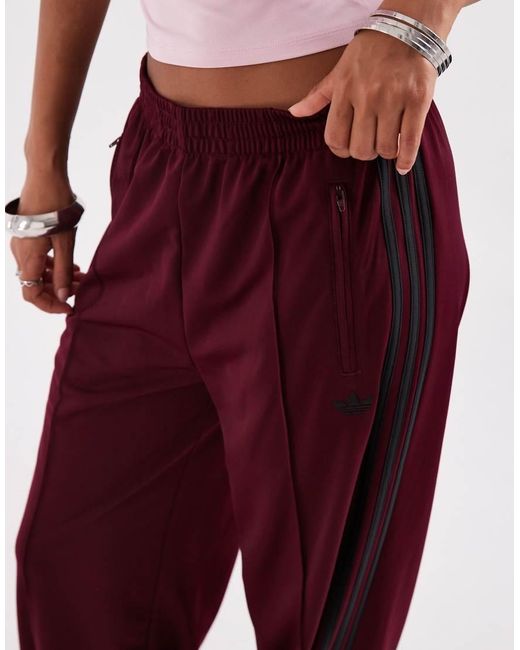 Adidas Originals Red Firebird Loose Track Pants