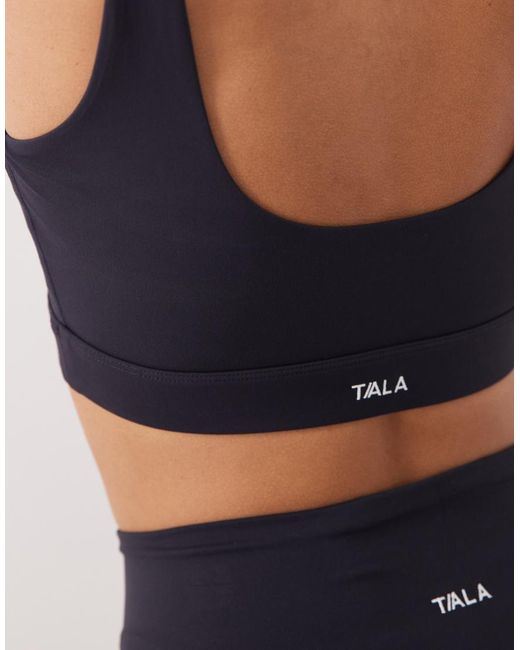 Tala Blue Dayflex Built-In Support Essential Square Neck Vest