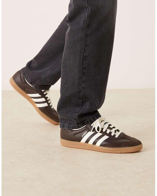 Adidas Originals Black Samba Og Trainers for men