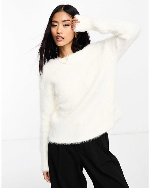 Morgan White – flauschiger pullover