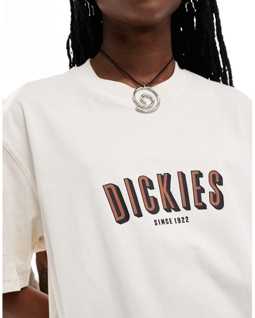 Dickies White Clarksville Short Sleeve T-shirt