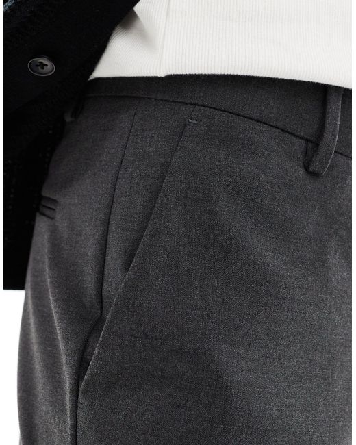 ASOS Black Smart Skinny Fit Suit Pants for men