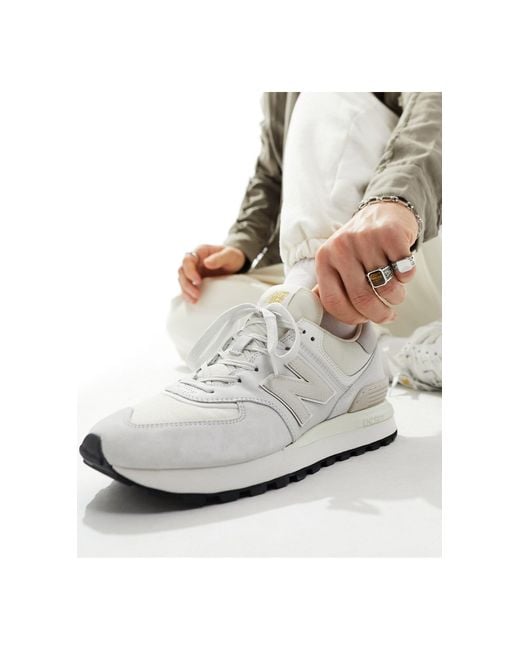 New Balance White – 574 – helle sneaker
