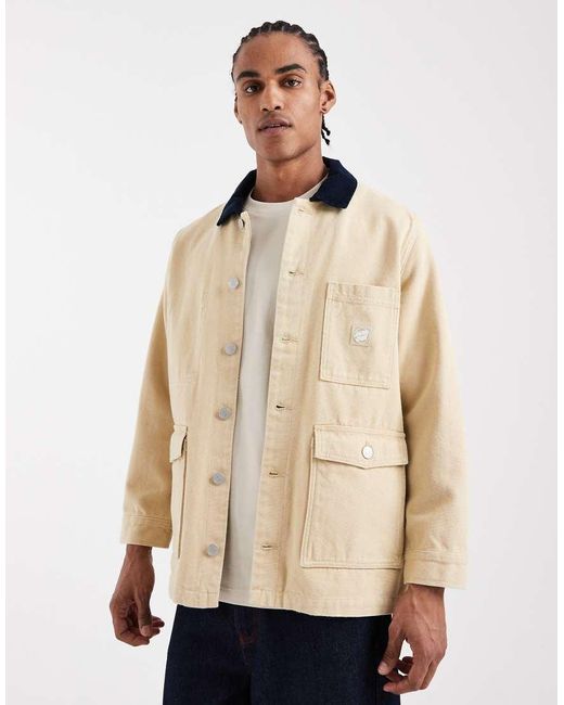 Santa Cruz Natural Strike Chore Jacket for men