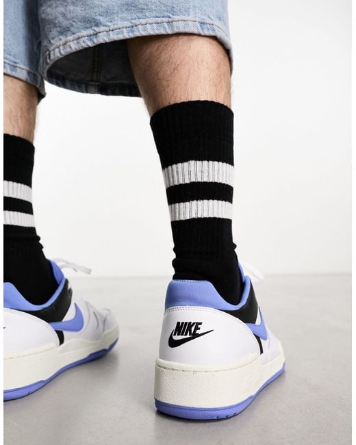 Full force - baskets - et blanc Nike pour homme en coloris Blue