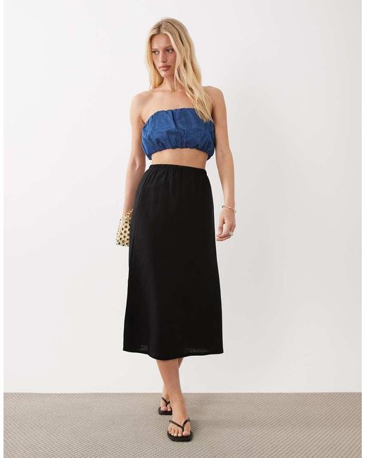 Regatta White Flamenca Midi Skirt