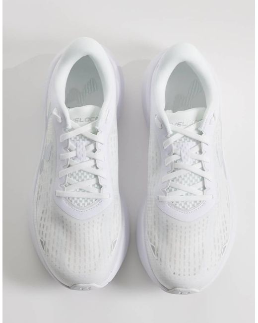 Under Armour White Velociti Pace Running Trainers for men