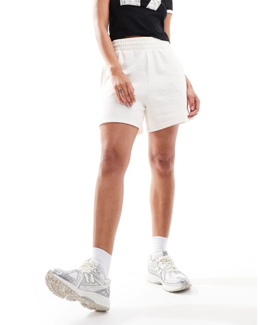 The North Face White Evolution Shorts