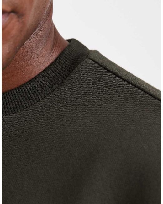 Only & Sons Gray Crew Neck Sweatshirt for men