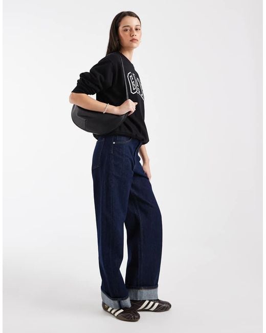 Gap Black Heritage Logo Sweatshirt