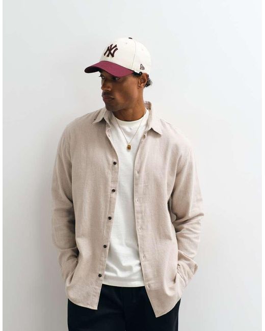 JJ Rebel Natural Textured Shirt for men