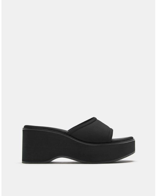 Pull&Bear Black – pantoletten