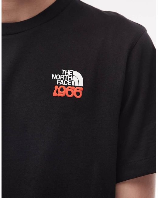 The North Face Black 1966 Half Dome Backprint Relaxed T-Shirt for men