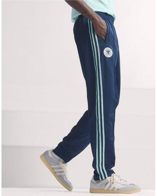 Adidas Originals Blue Germany Originals Track Pants for men