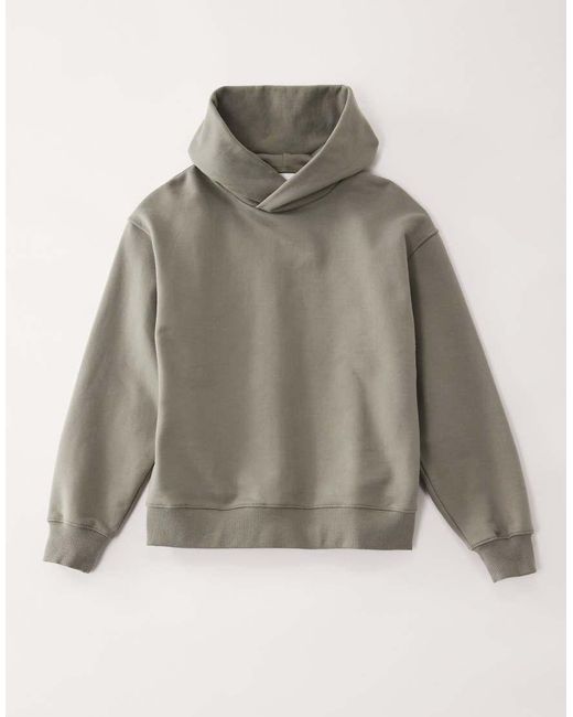 ASOS COLLECTIVE Gray Oversized Super Heavyweight Hoodie for men