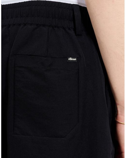 Ellesse Black Trobaso Short for men
