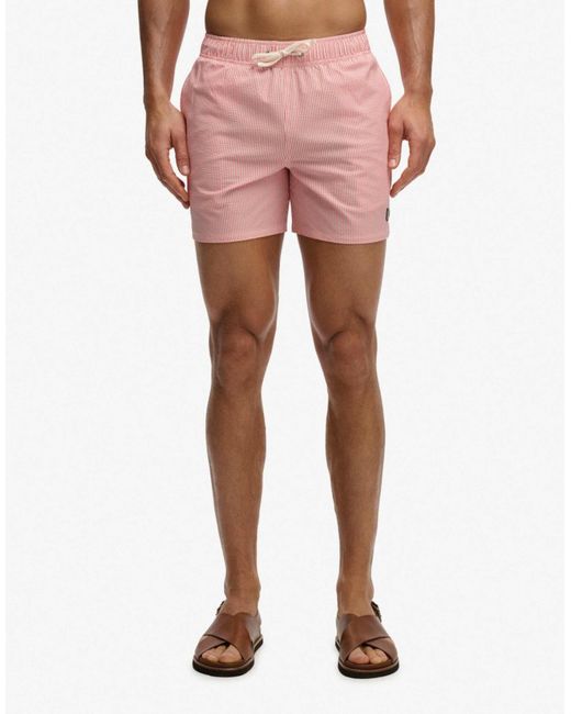 Short Superdry pour homme en coloris White
