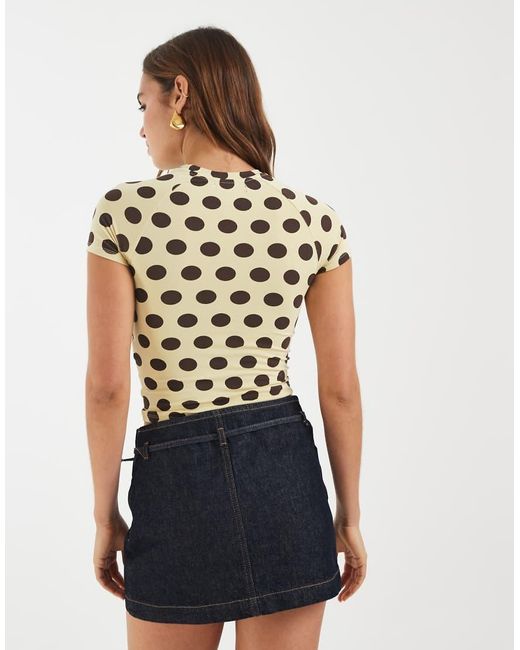 Motel Blue Agneta Big Dot Tee