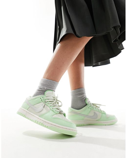 Nike Green Dunk Low Nn Premium Sneakers