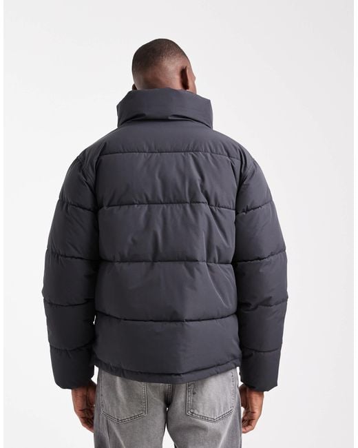 Only & Sons Blue Oversized Puffer Jacket for men