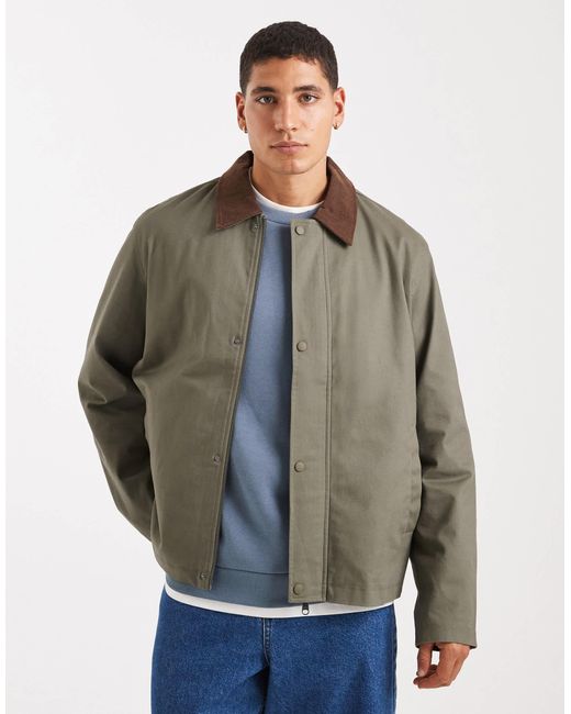 Jack & Jones Gray Barn Jacket for men
