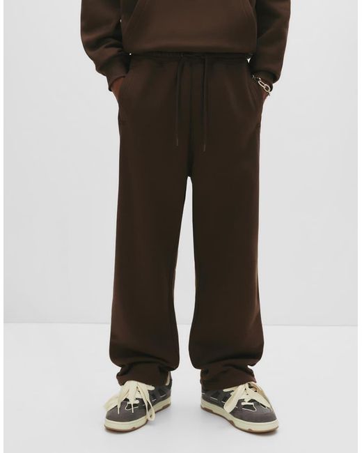 Joggers Marroni di Pull&Bear in Brown da Uomo