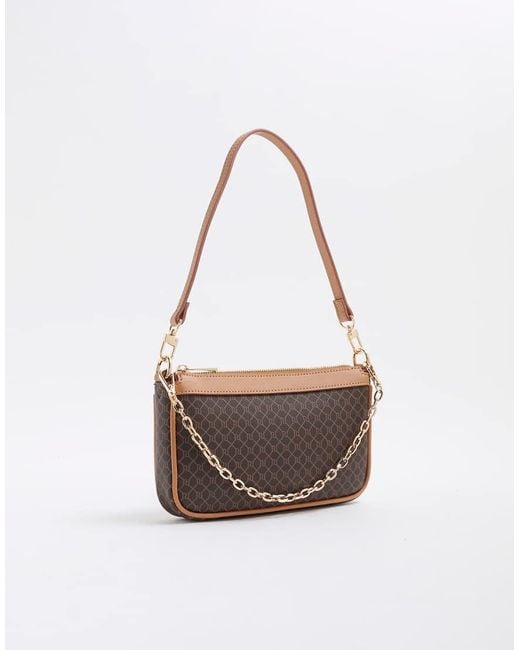 River Island White 90S Shoulder Bag