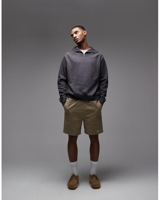 Arc - short coupe classique - beige Parlez pour homme en coloris Gray