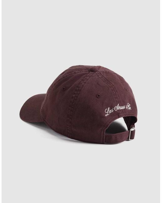 Levi's Purple Varsity Baseball Cap for men
