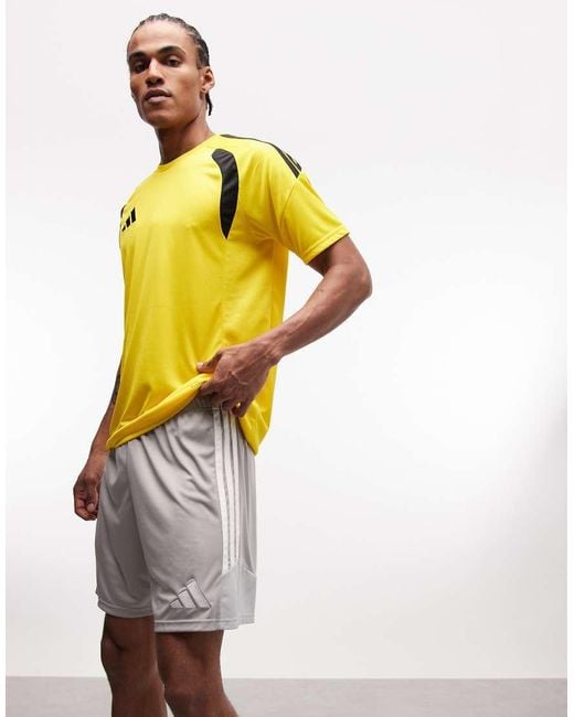 Adidas Originals Yellow Adidas Football Tiro 26 Shorts for men