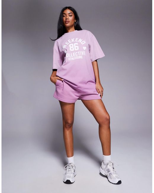 ASOS Purple Weekend collective – t-shirt
