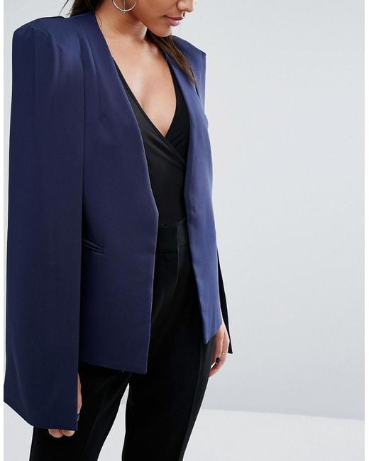 Lavish alice store cape jacket
