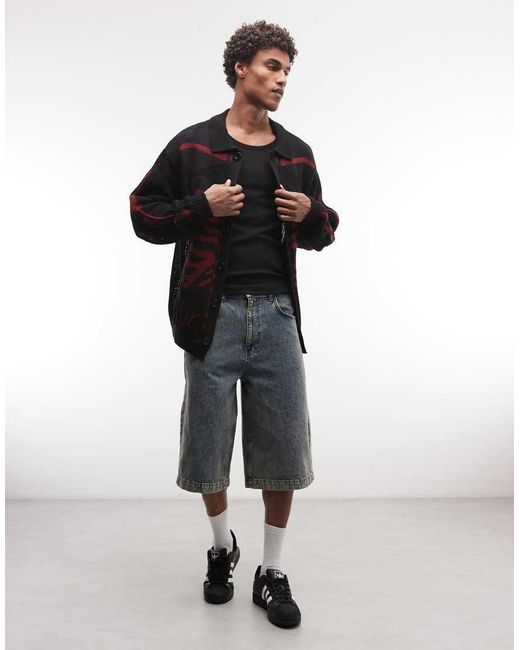 Scanner Xlarge de hombre de color Black