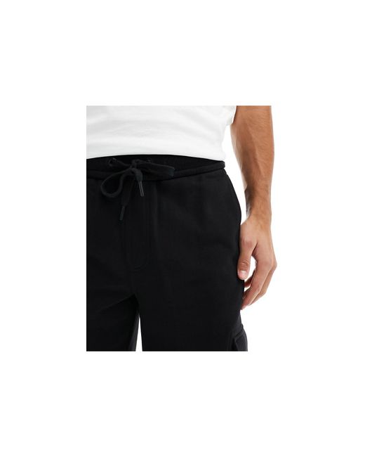 Calvin Klein White Badge Trousers for men