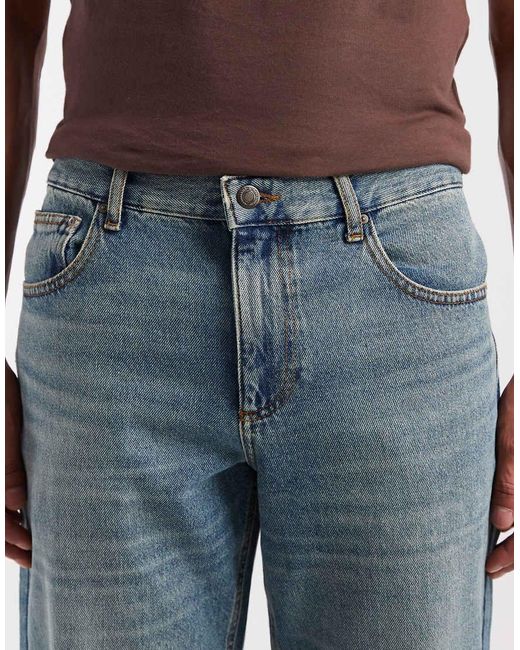 ASOS Blue Tapered Jeans for men