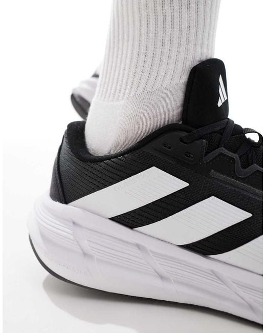Adidas Originals White Adidas Running Questar 3 Trainers for men